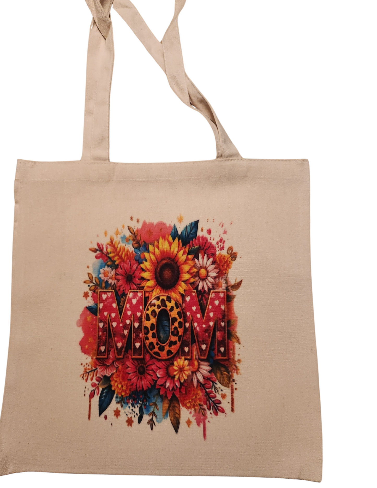 Mom, Earrings & Canvas Tote Gift Set