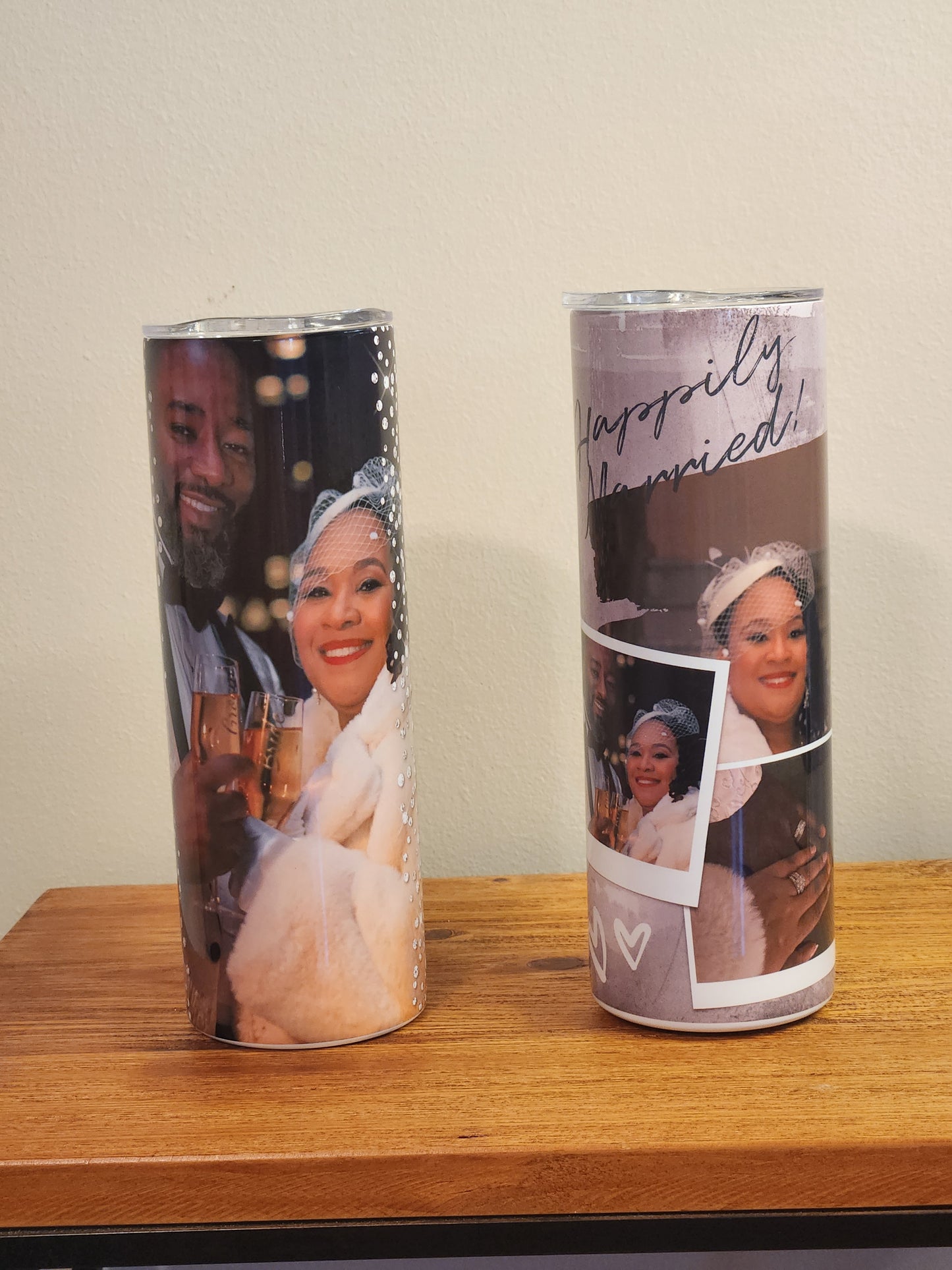 Diamond Couple's Tumbler