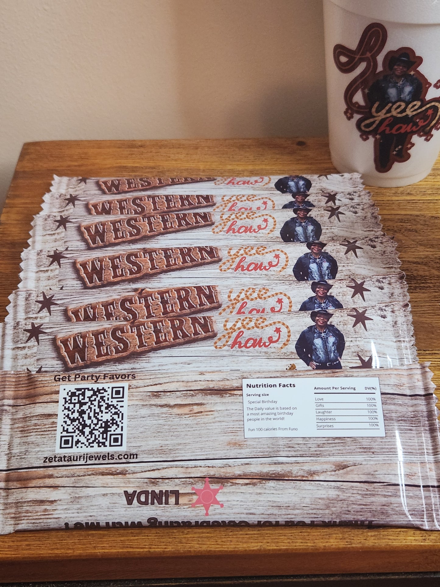 Country Western Birthday Party Favors