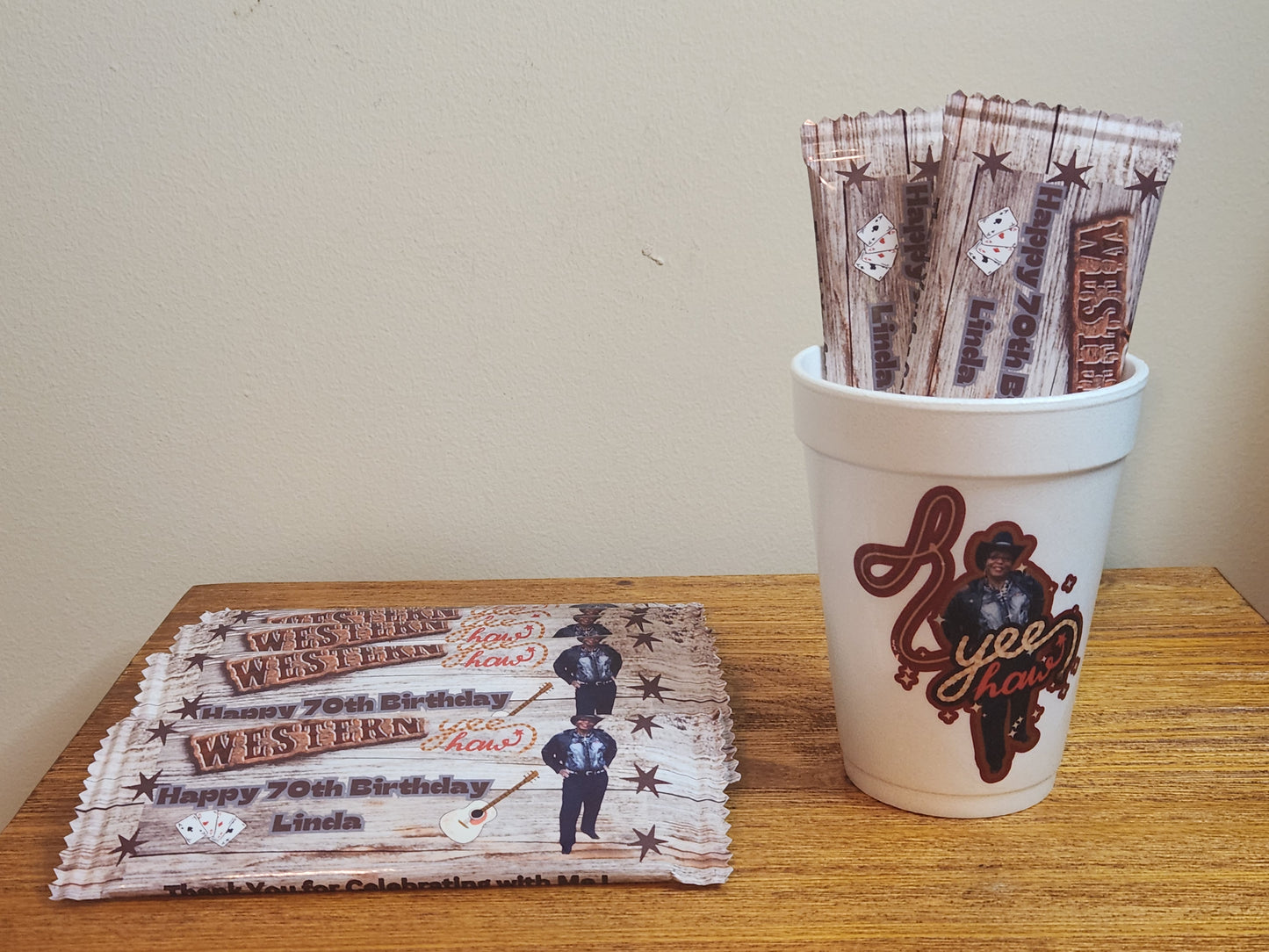 Country Western Birthday Party Favors