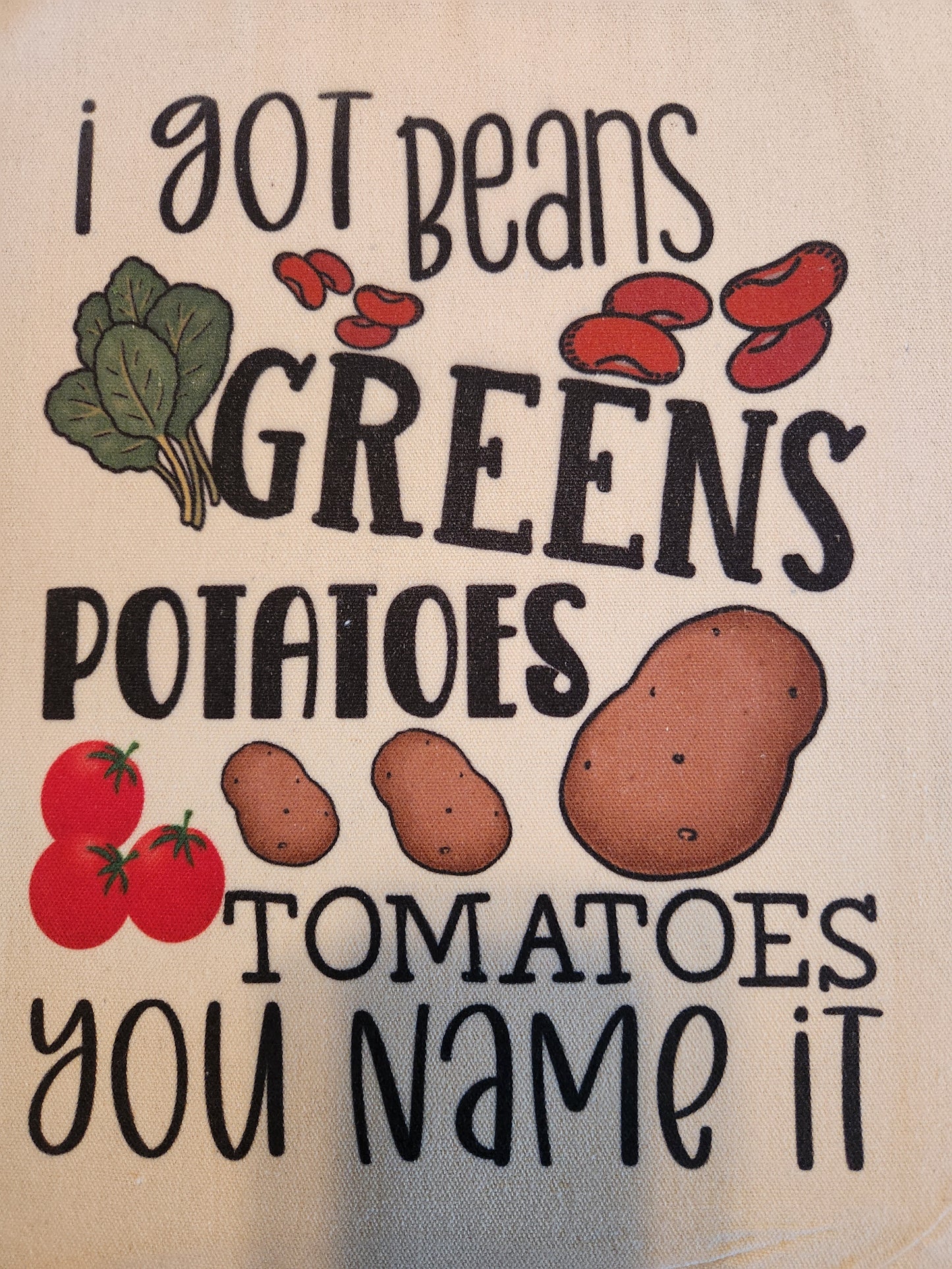 Grocery Canvas Tote