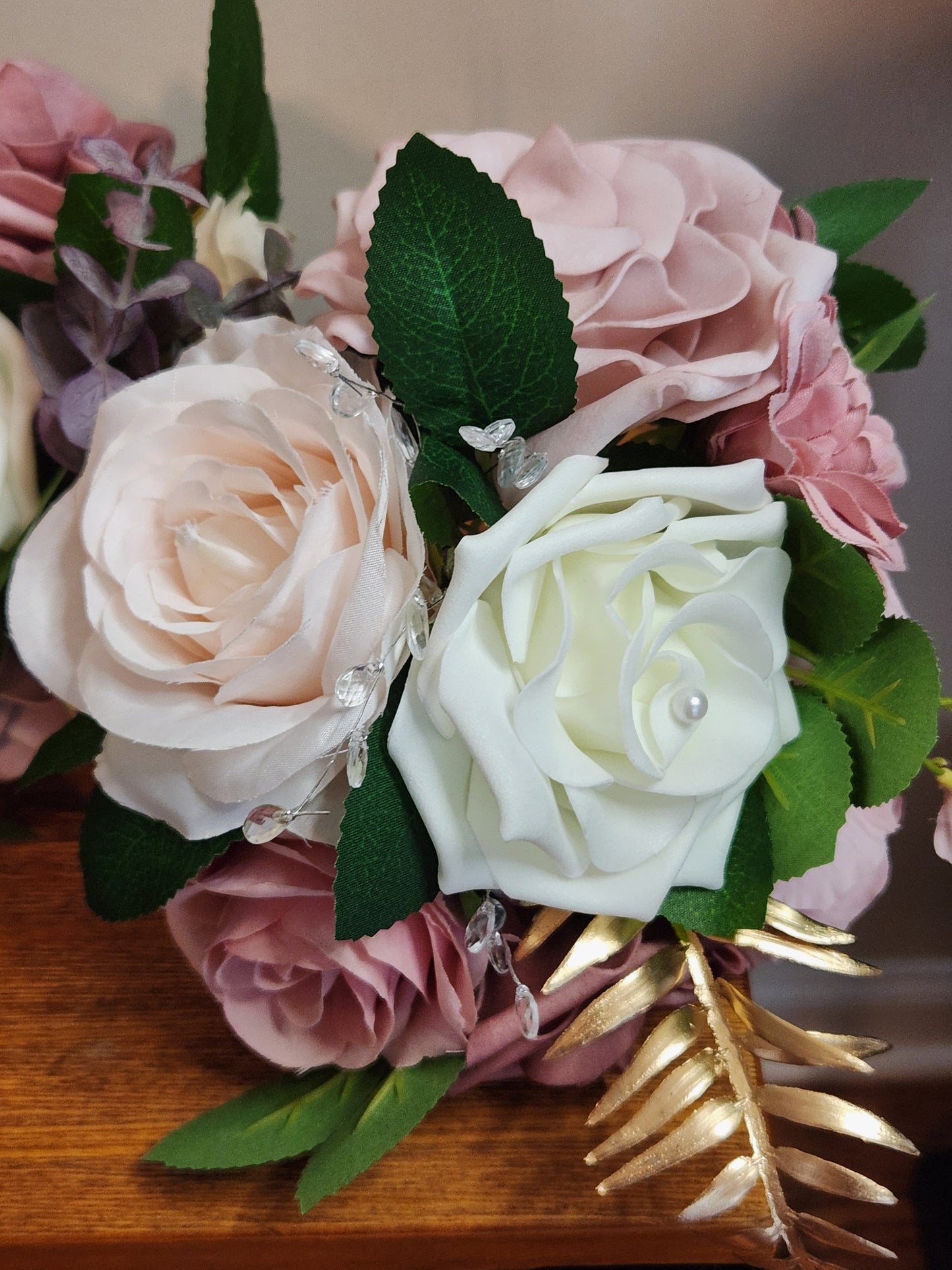 Pink Bridesmaid Bouquet Assortment