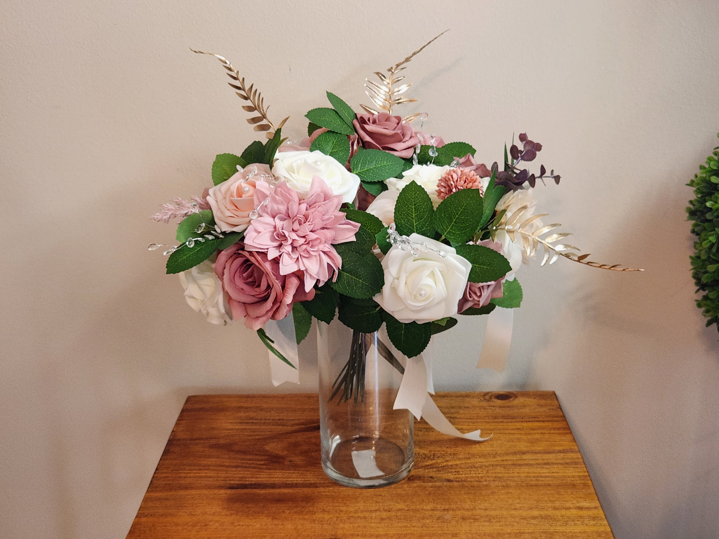 Pink Bridesmaid Bouquet Assortment