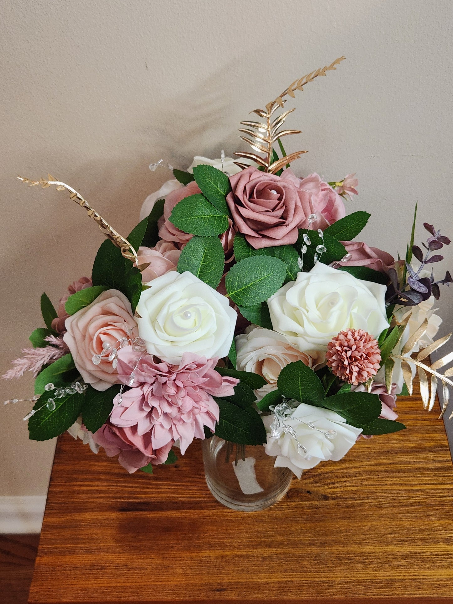 Pink Bridesmaid Bouquet Assortment