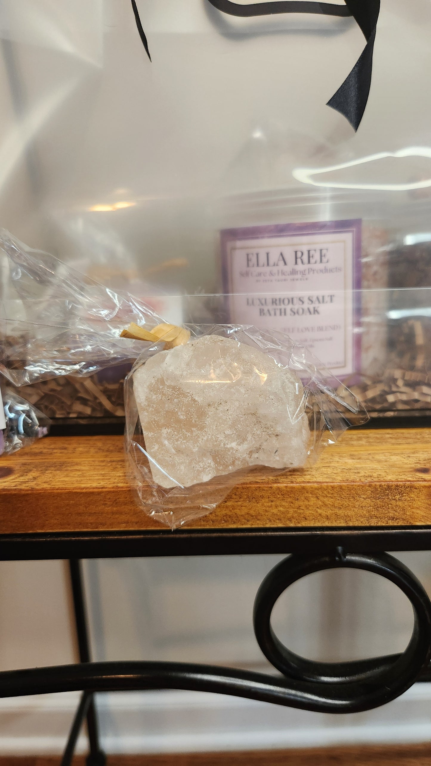 Ella Ree Rose Candle Bath Salt Cleansing & Healing Kit