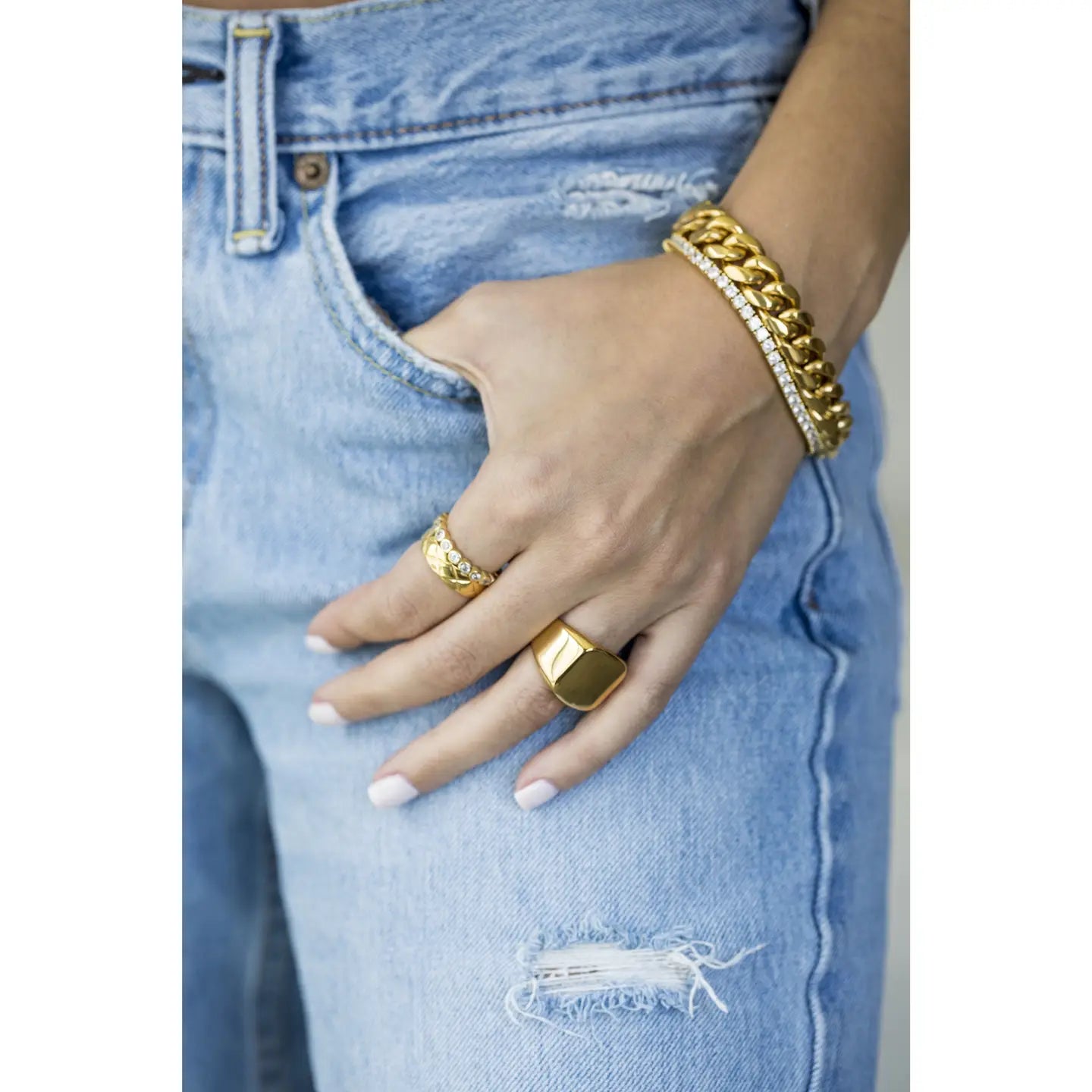 Large Chunky Chain bracelet