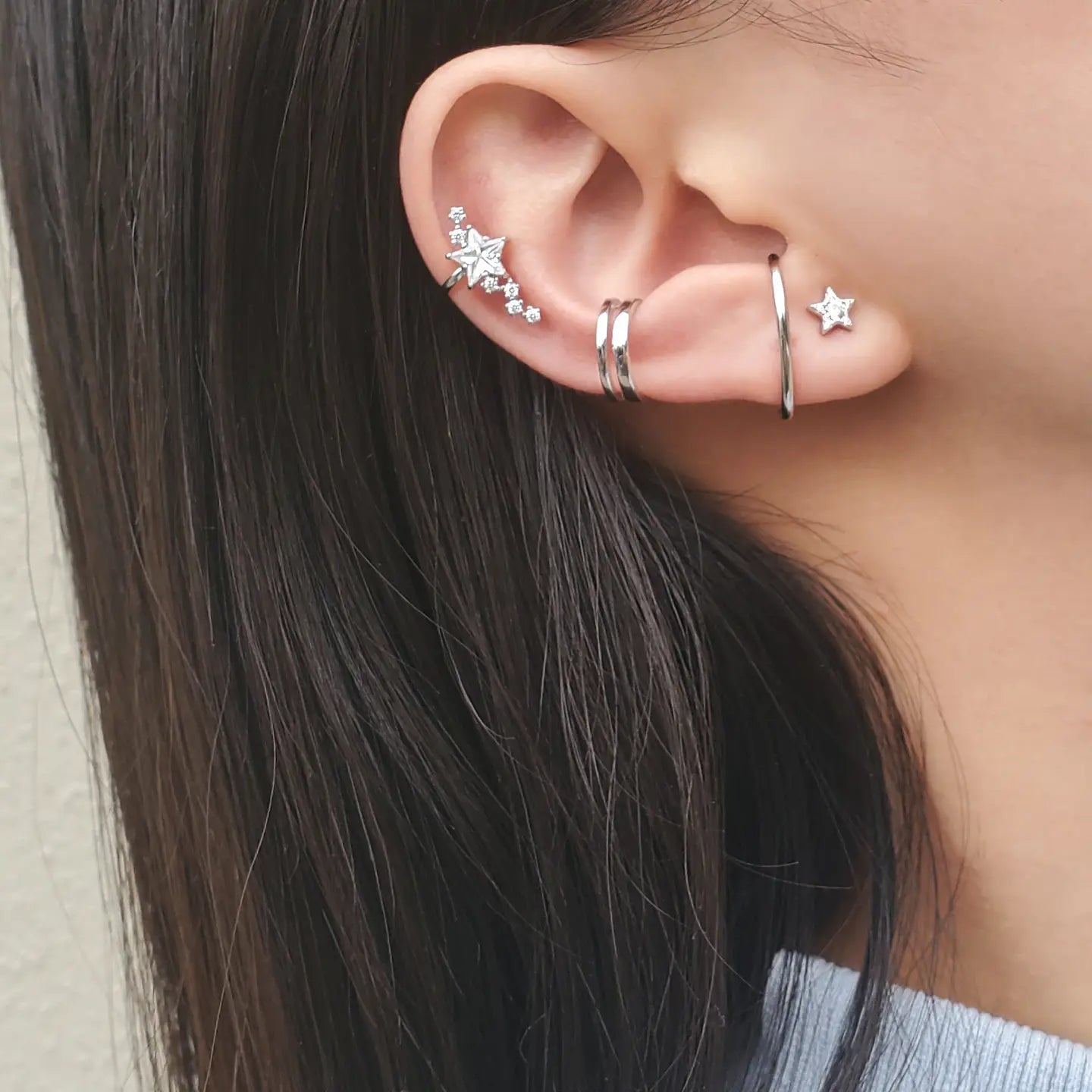 Star Cuff Earring