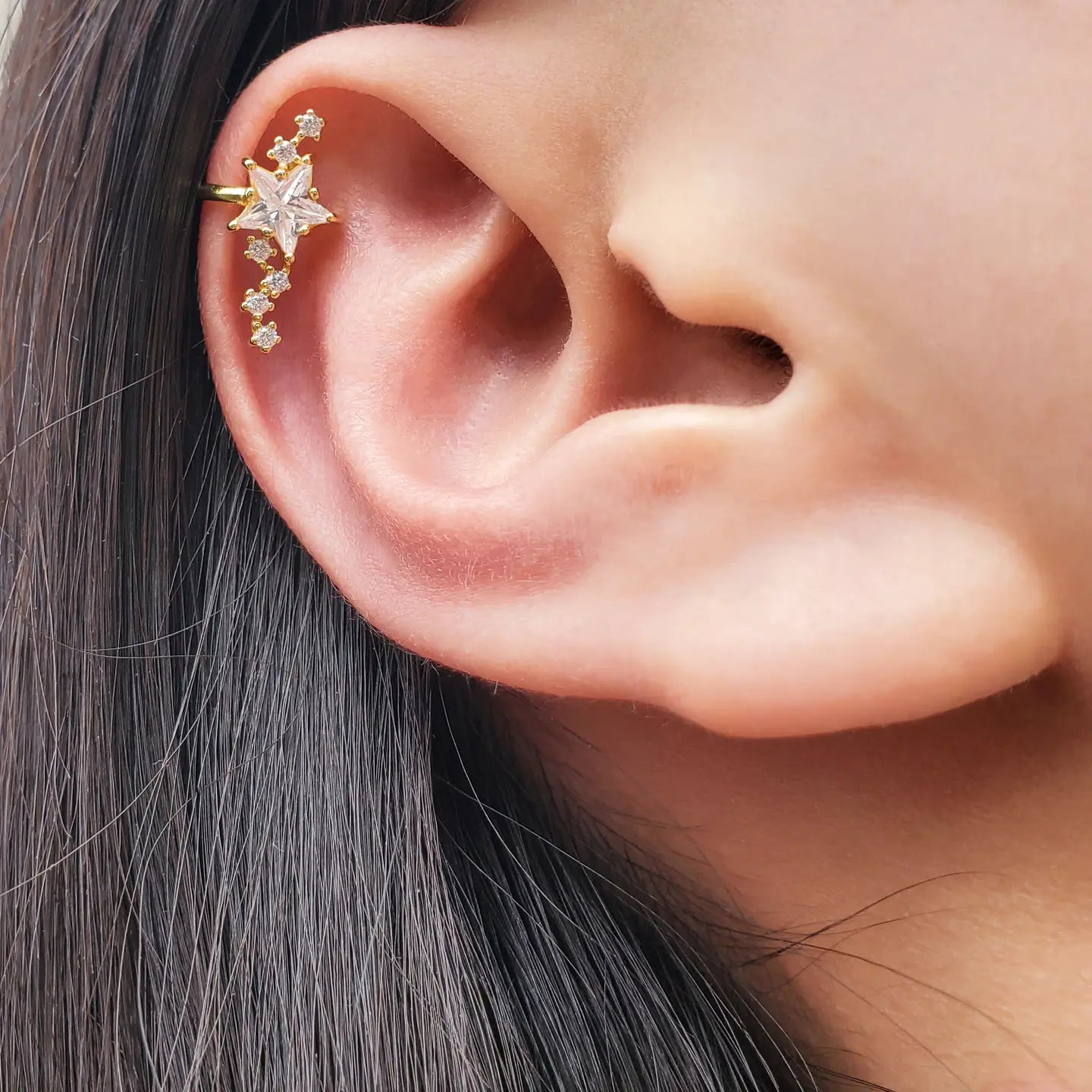 Star Cuff Earring