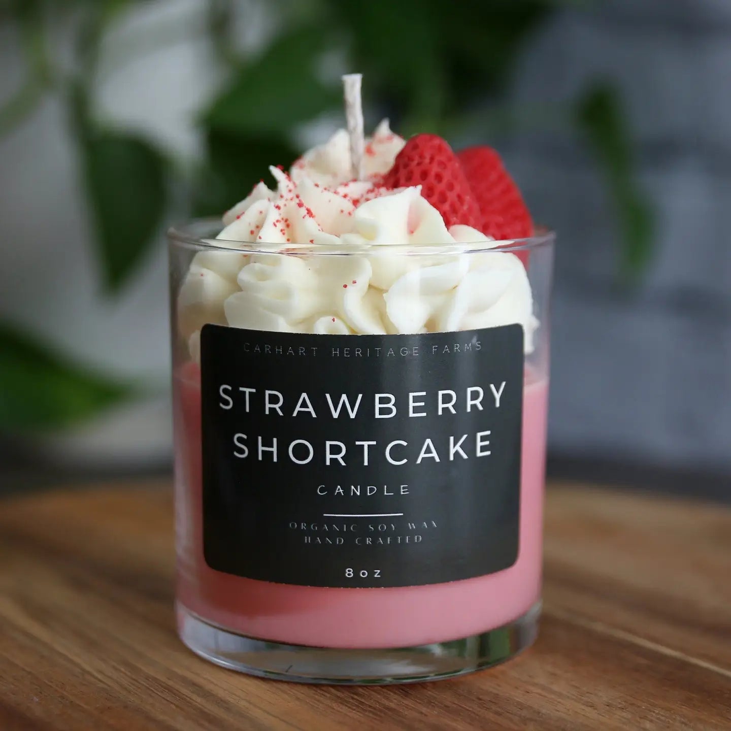 Strawberry Shortcake Candle