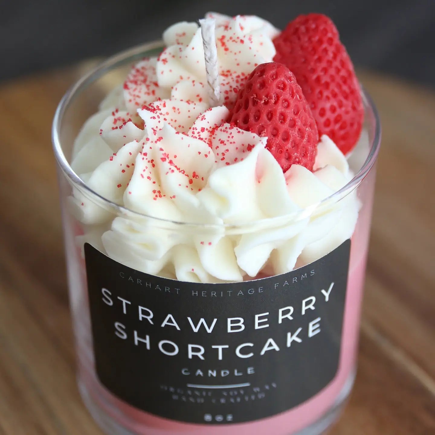 Strawberry Shortcake Candle