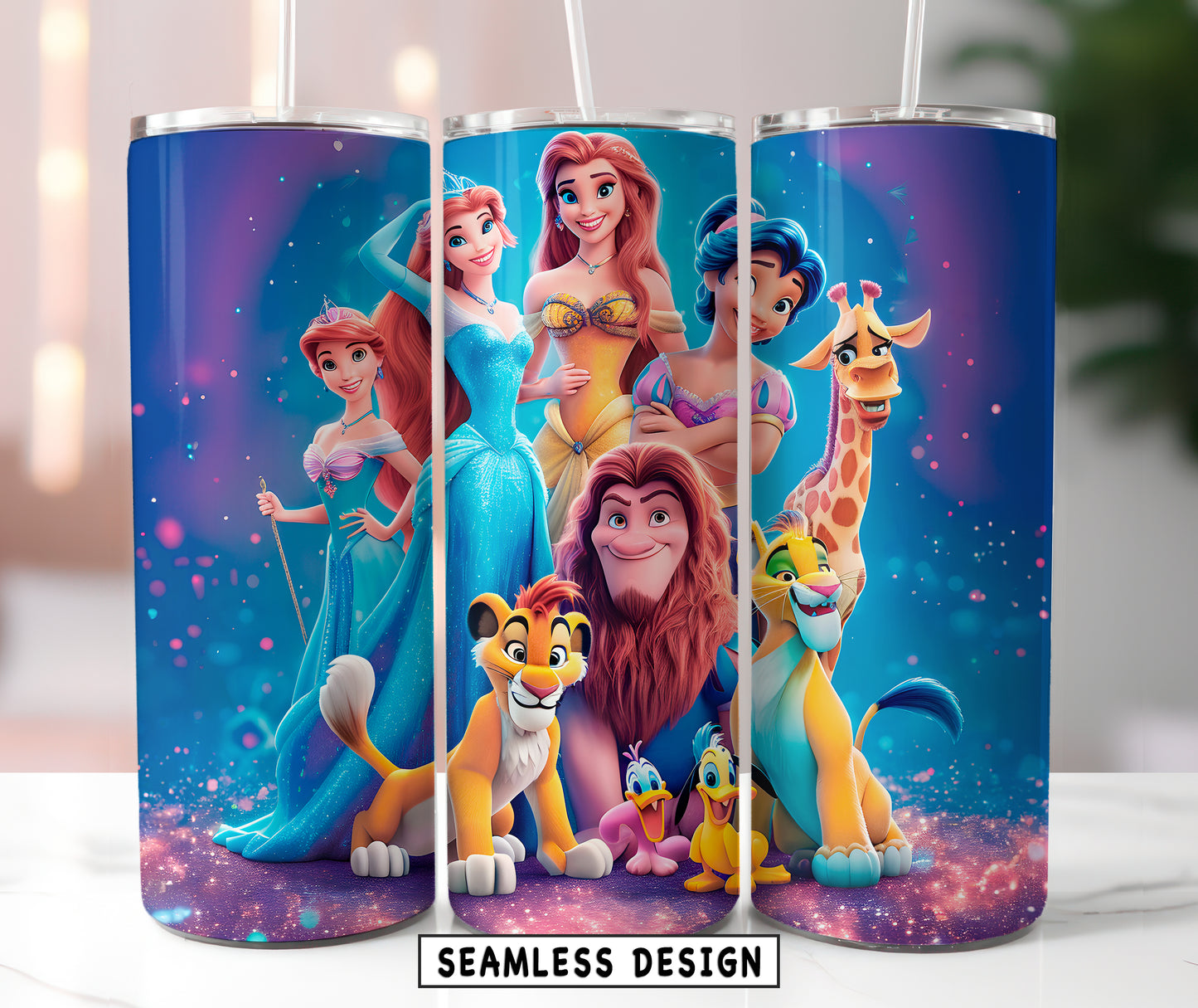 Cartoon Tumblers