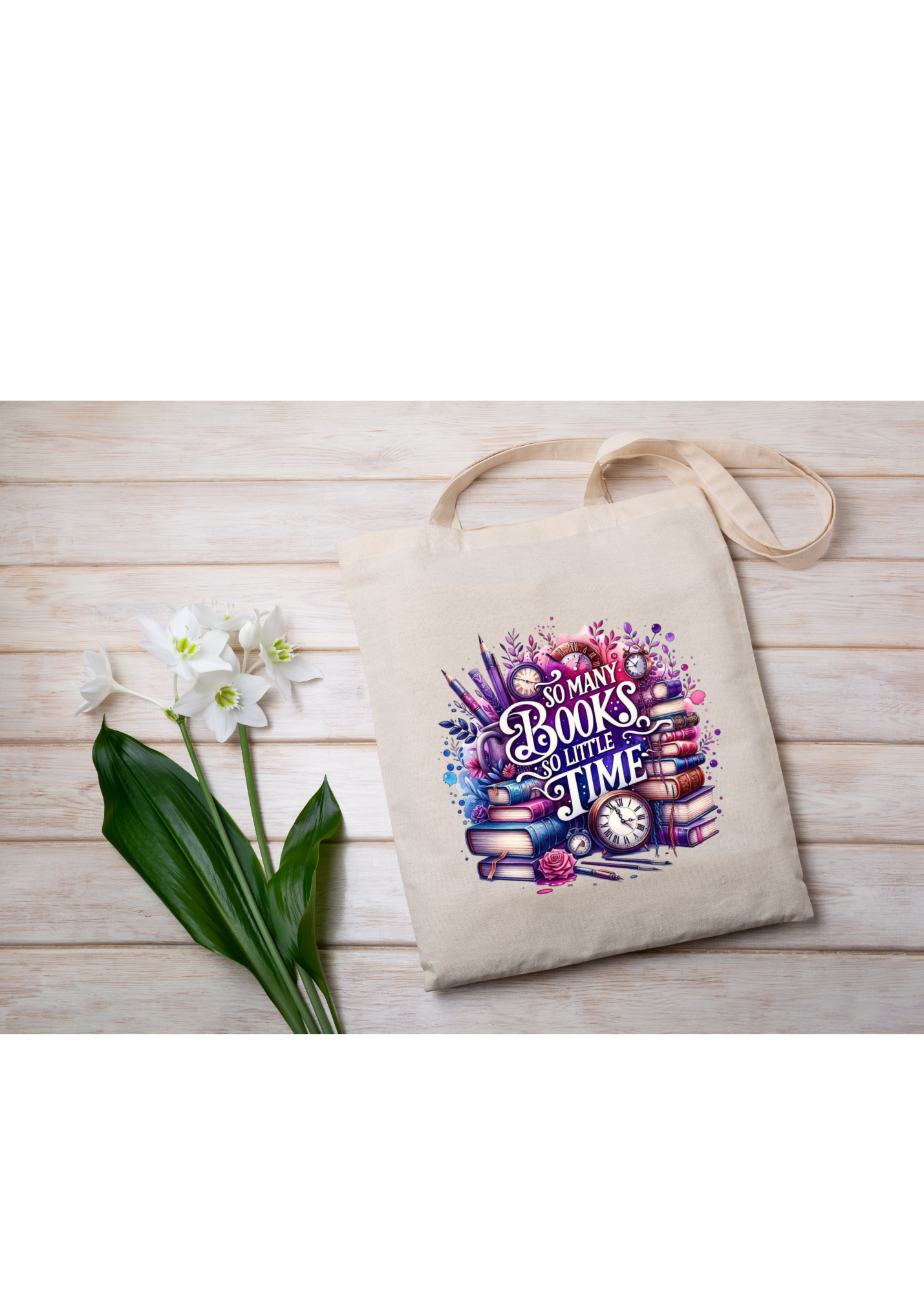 Book Lovers Canvas Tote