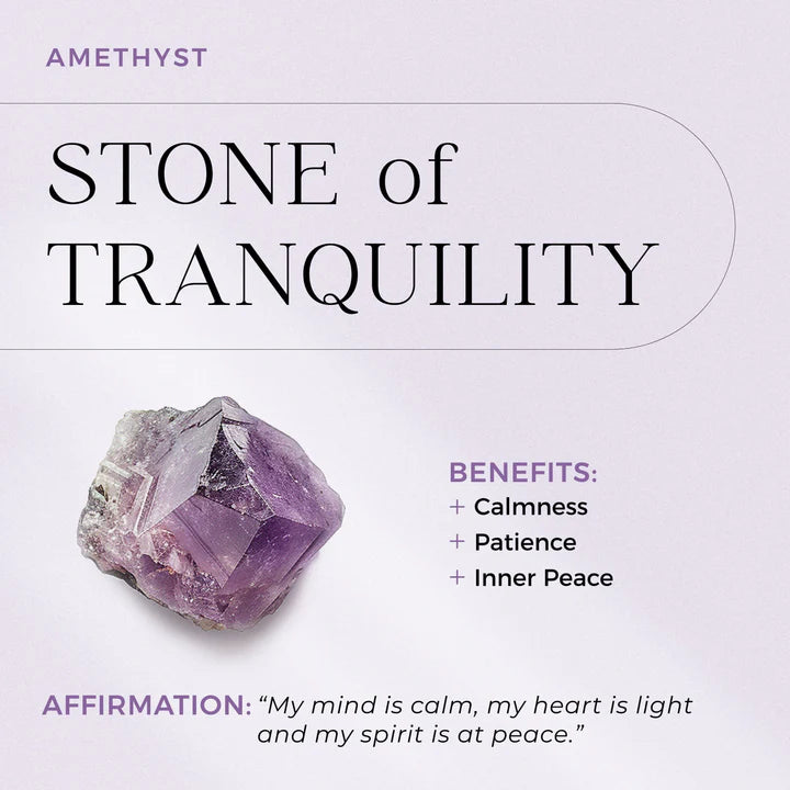 925 Sterling Silver Amethyst Ring Size 9