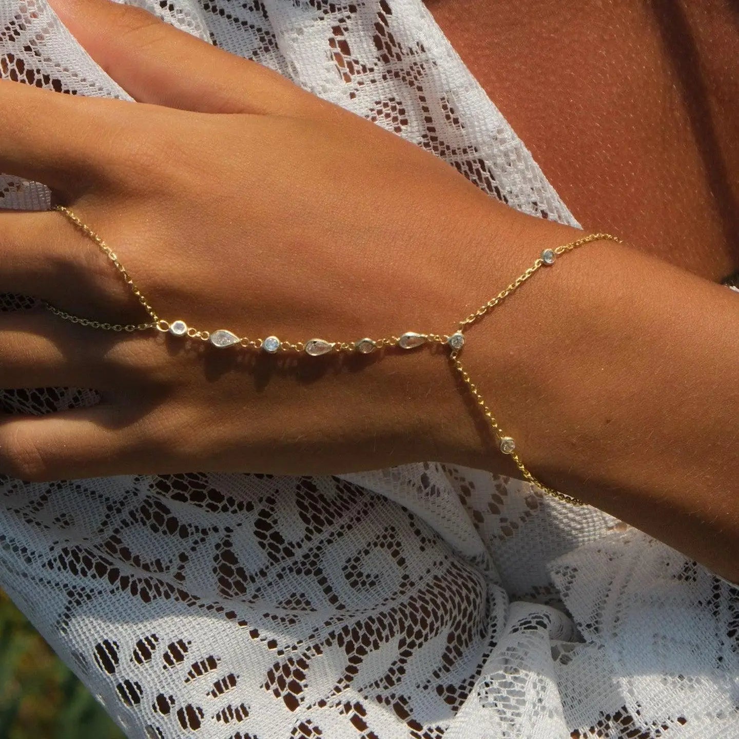 Diamond Hand Chain