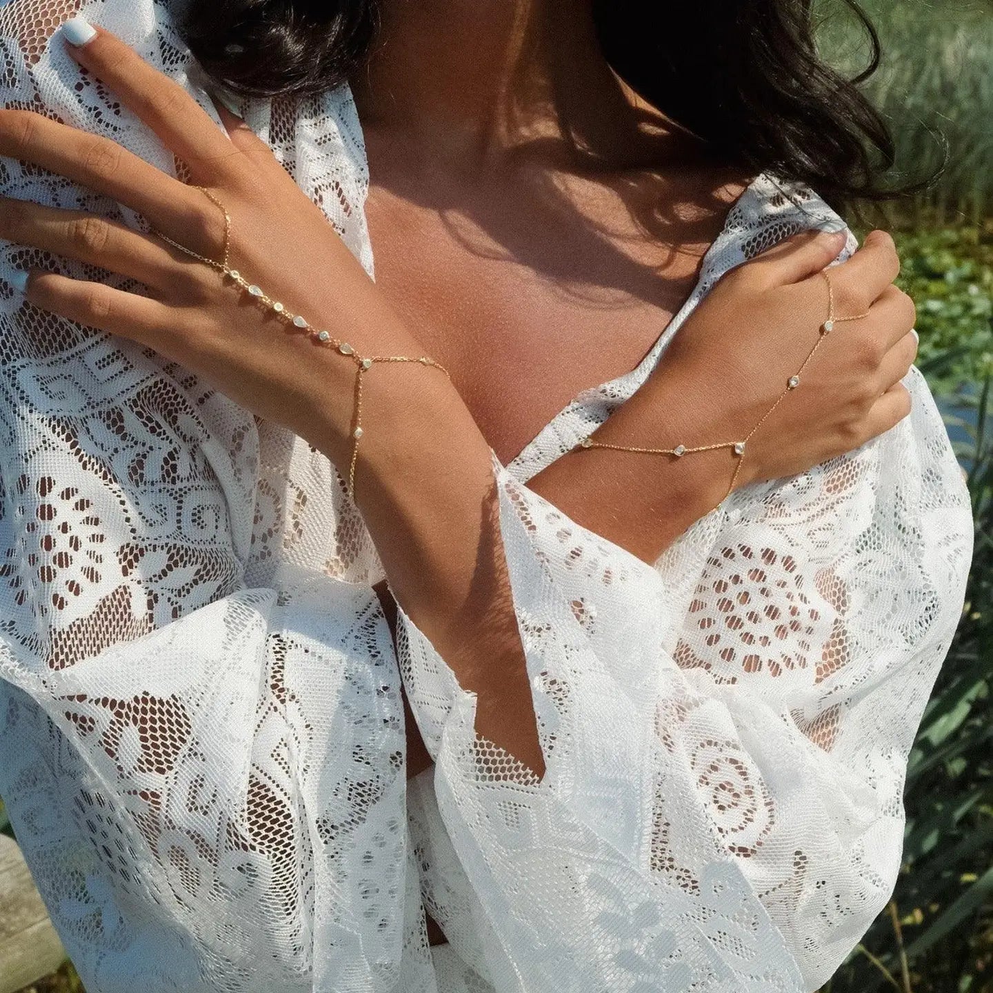 Diamond Hand Chain