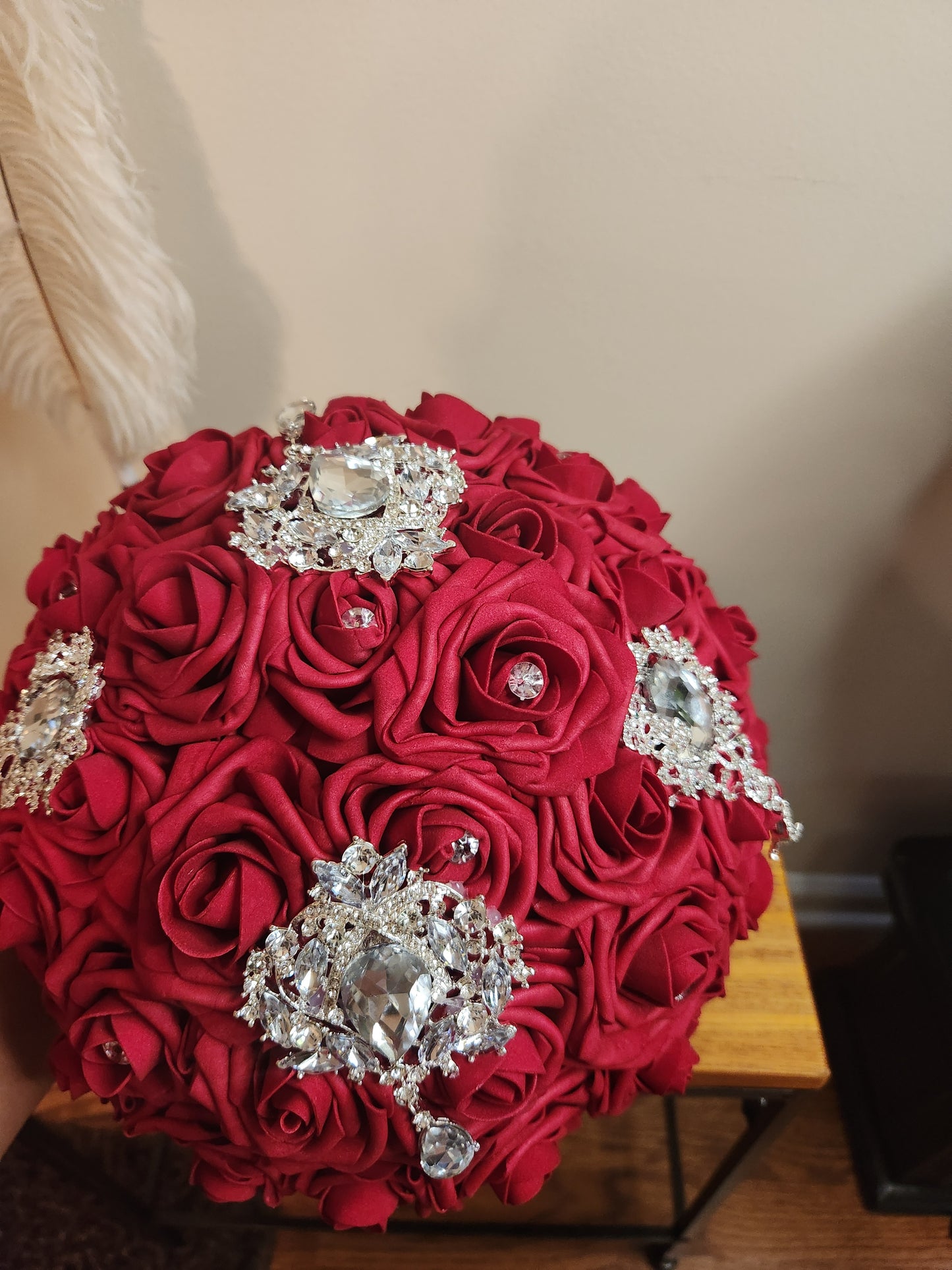 Red Rose Bling Bouquet