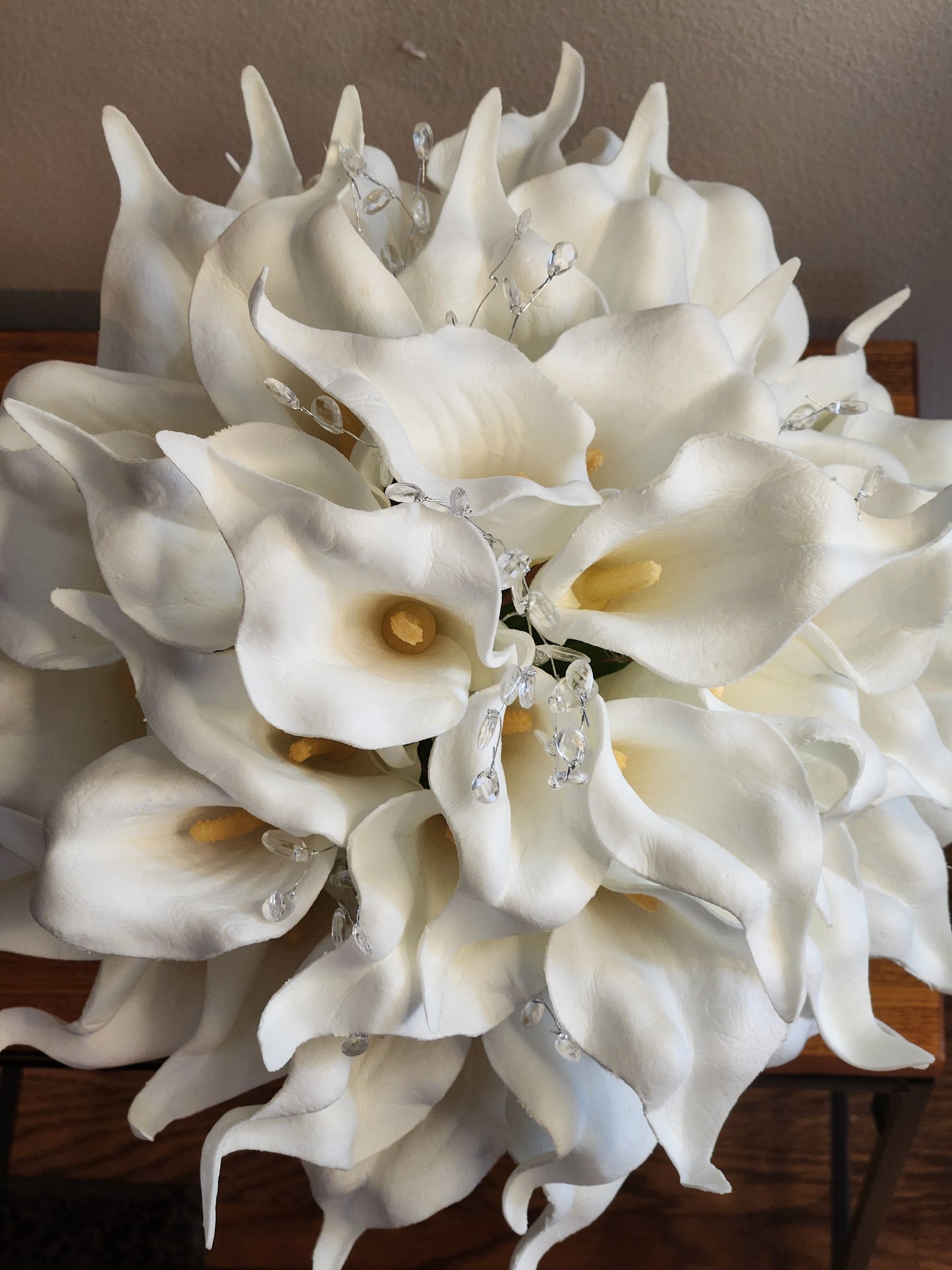 White Calla Lily Bridal Bouquet