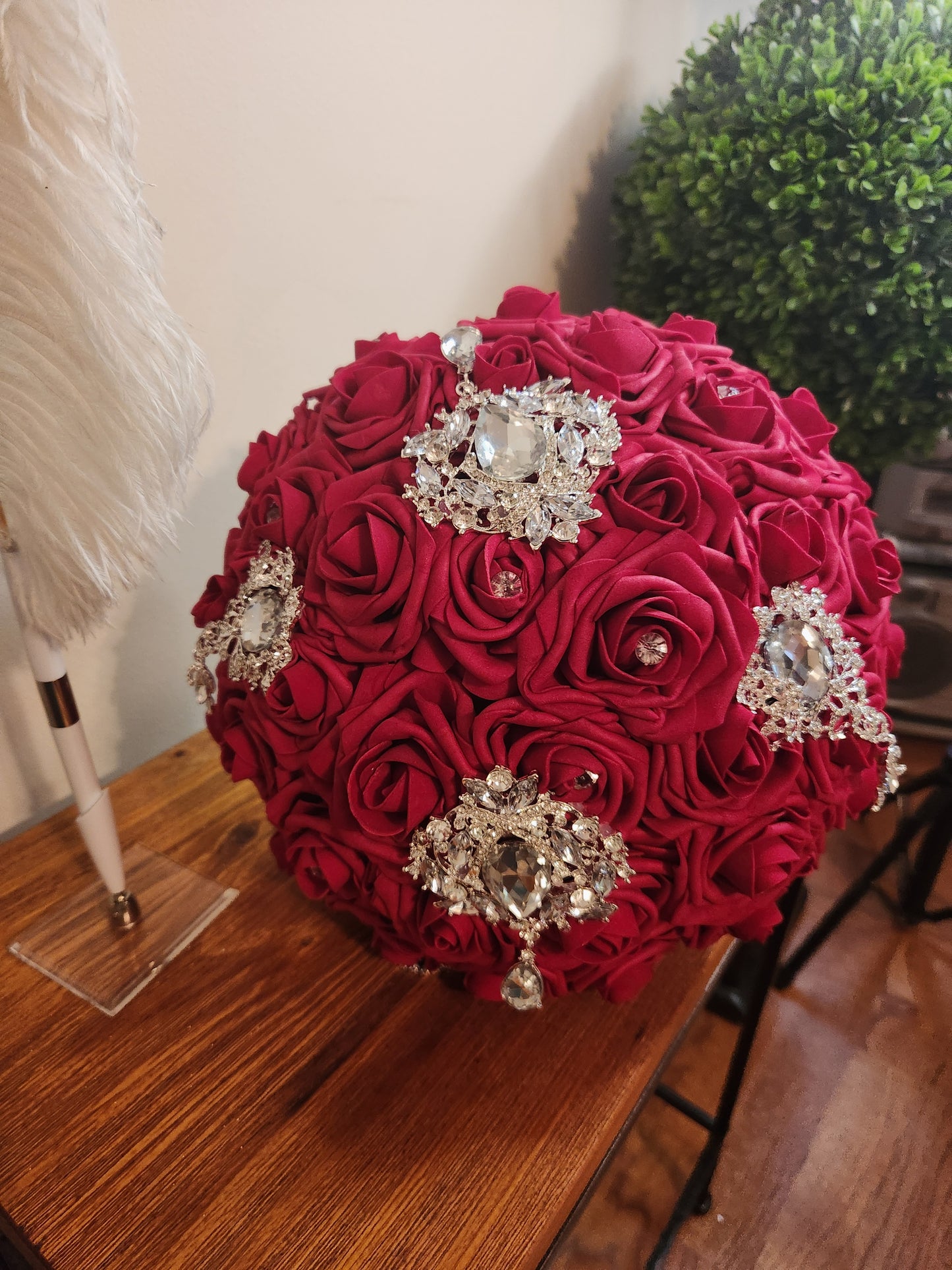 Red Rose Bling Bouquet
