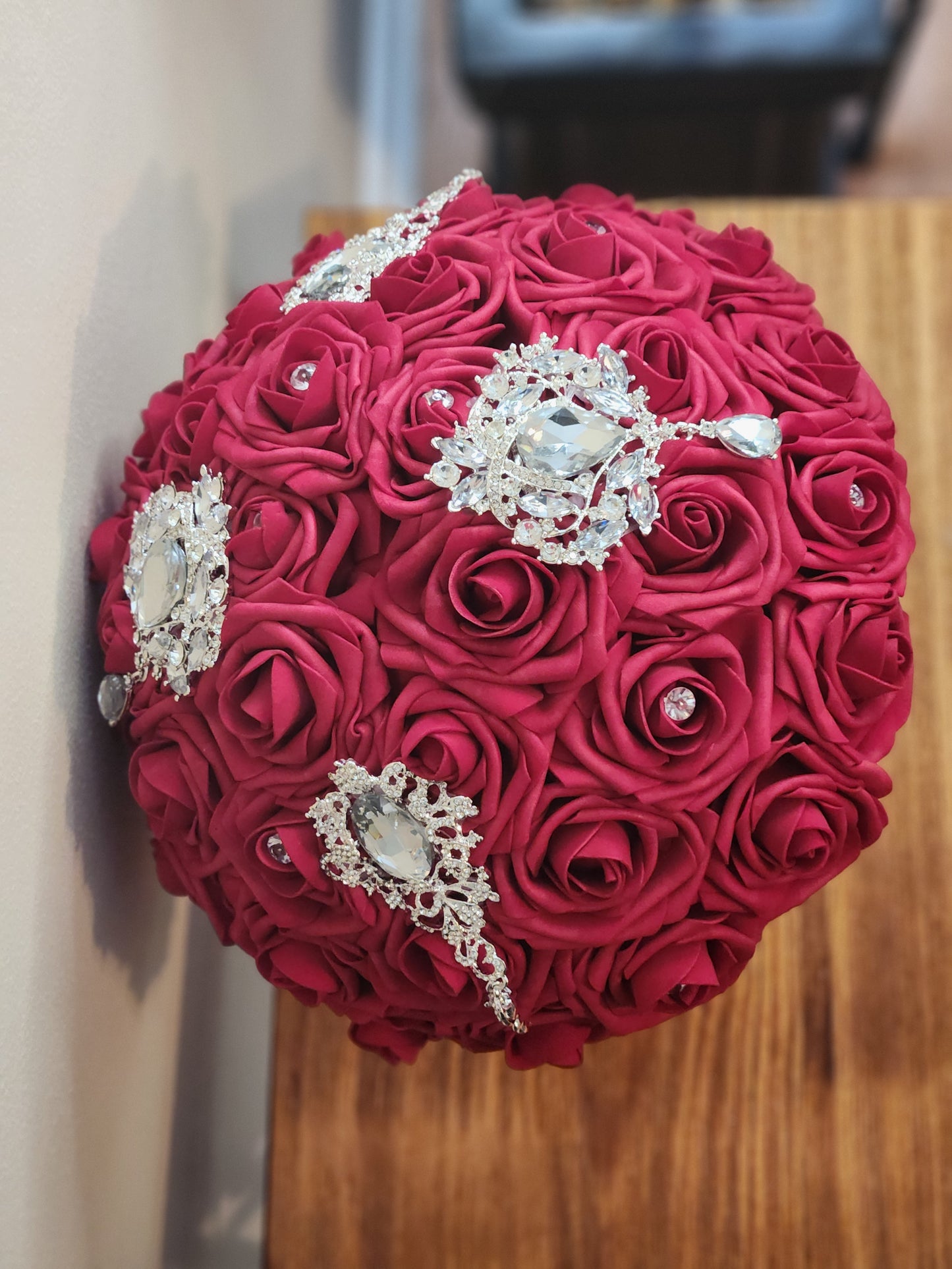 Red Rose Bling Bouquet