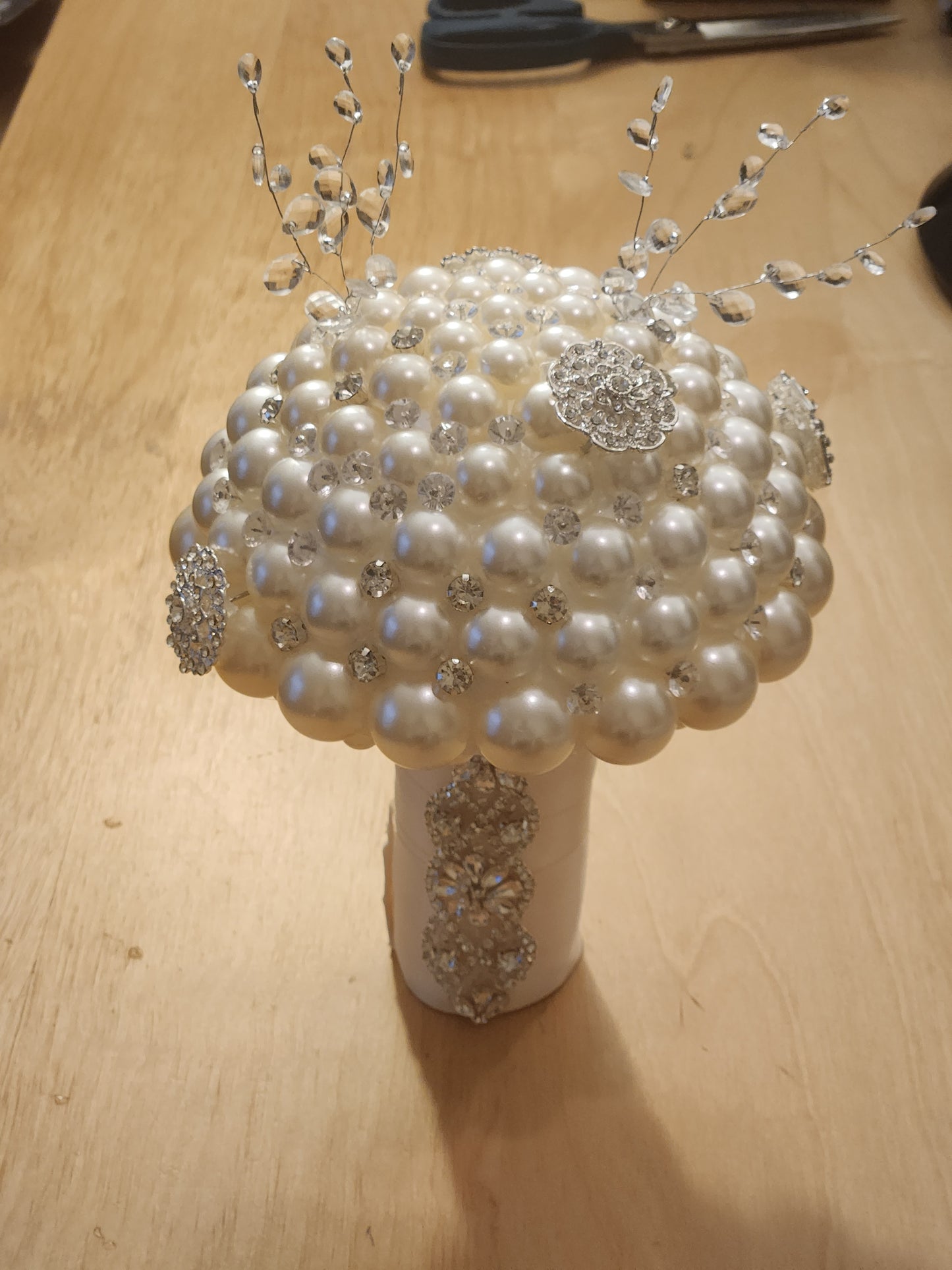 Pearl Bride's Bouquet