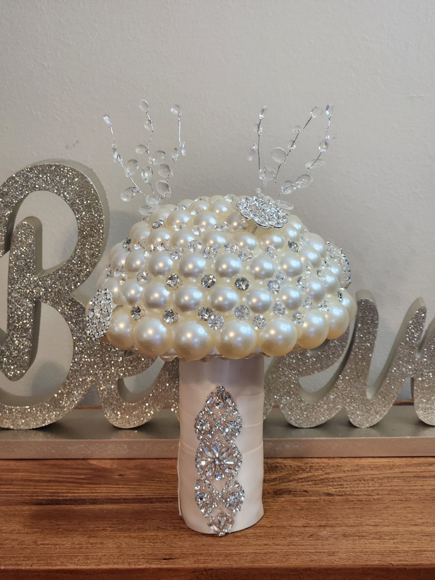 Pearl Bride's Bouquet