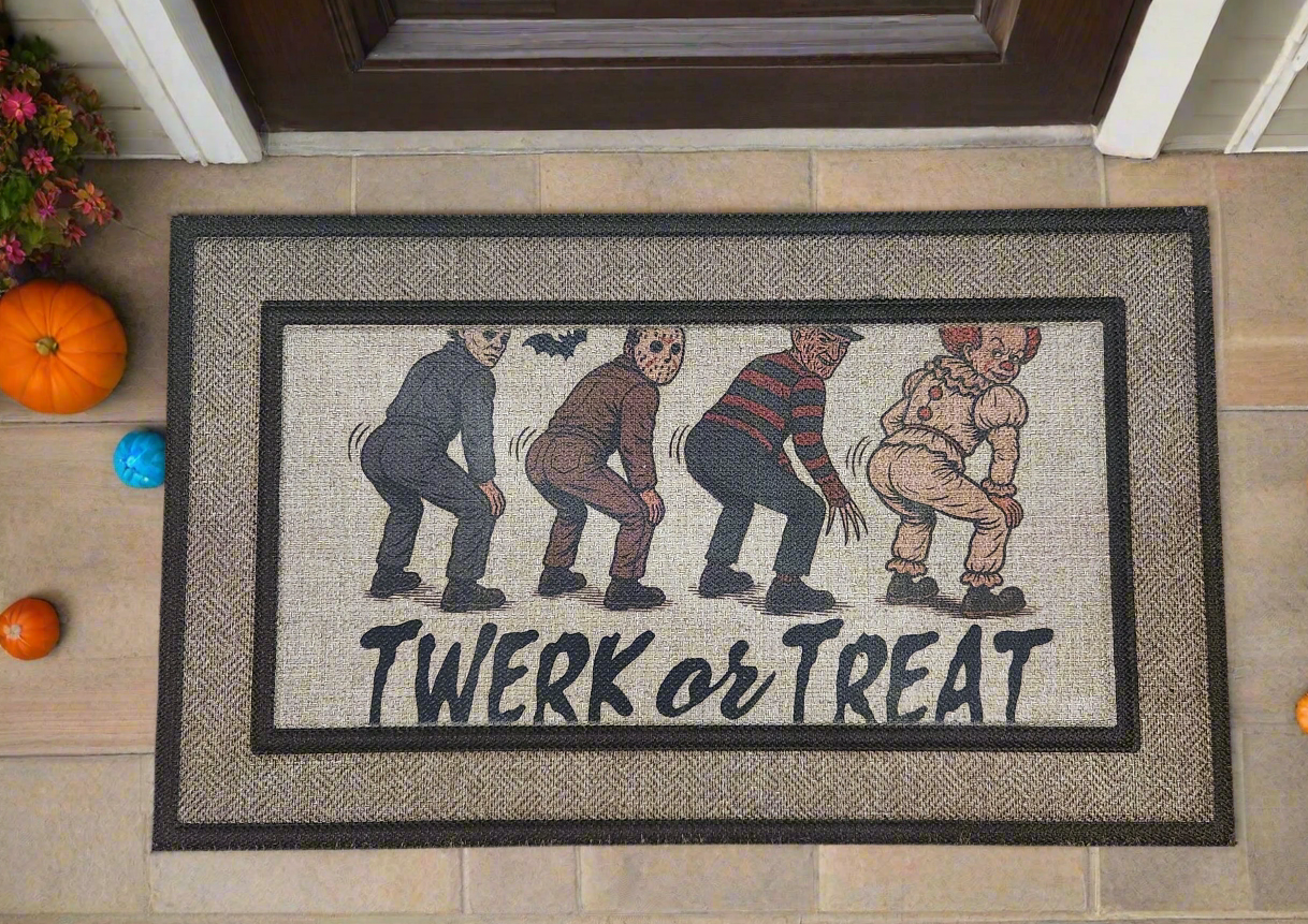 Halloween Door Mat