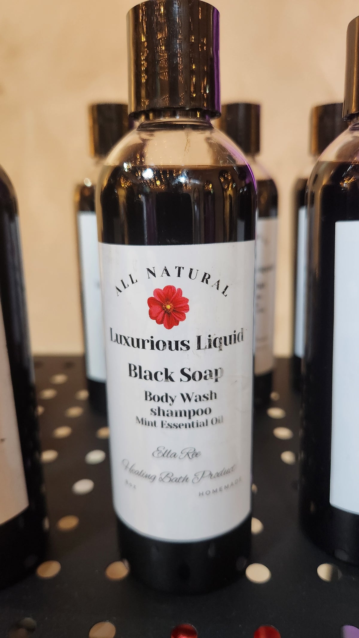 Ella Ree's Luxurious Liquid Black Soap Body Wash
