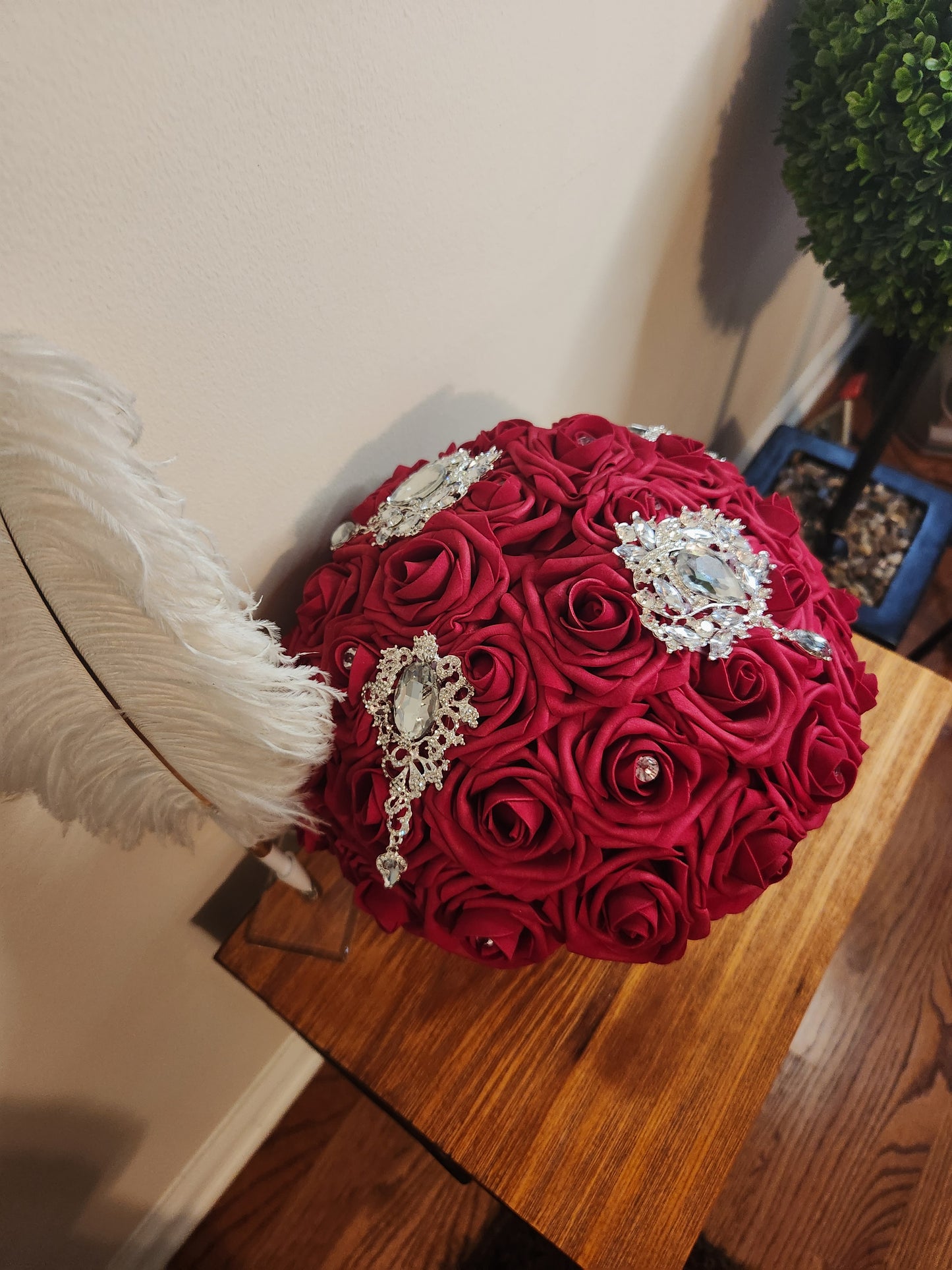 Red Rose Bling Bouquet