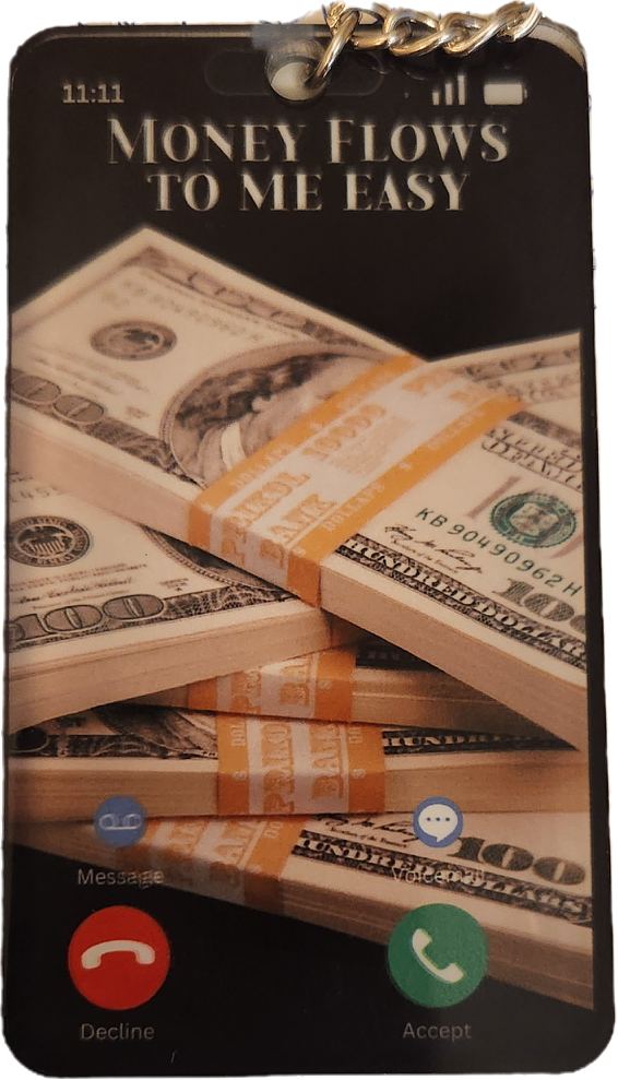 Money Manifestation Keychain
