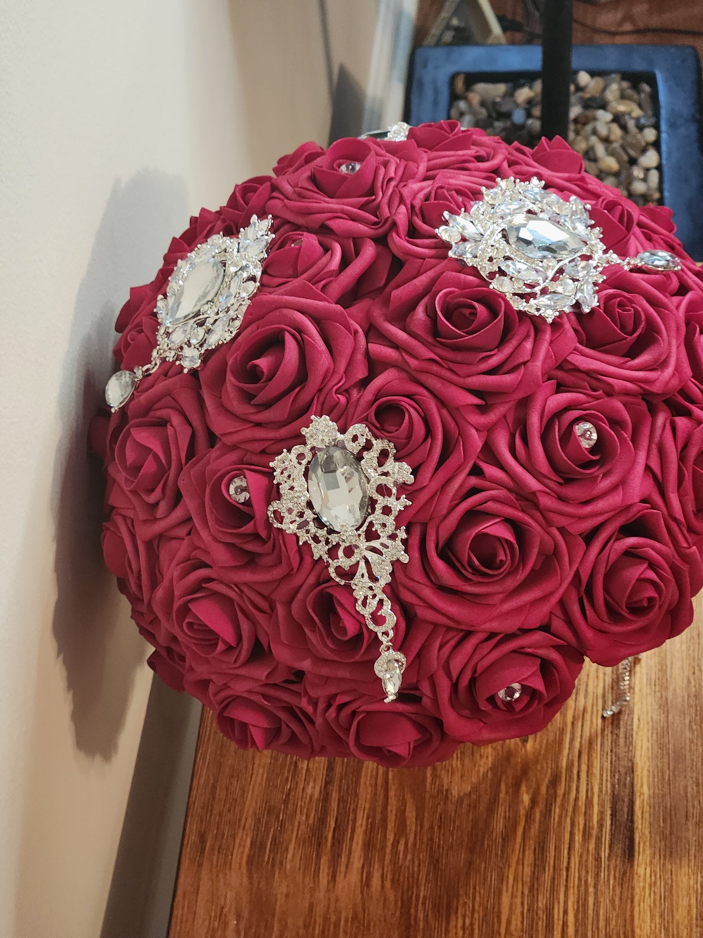 Red Rose Bling Bouquet