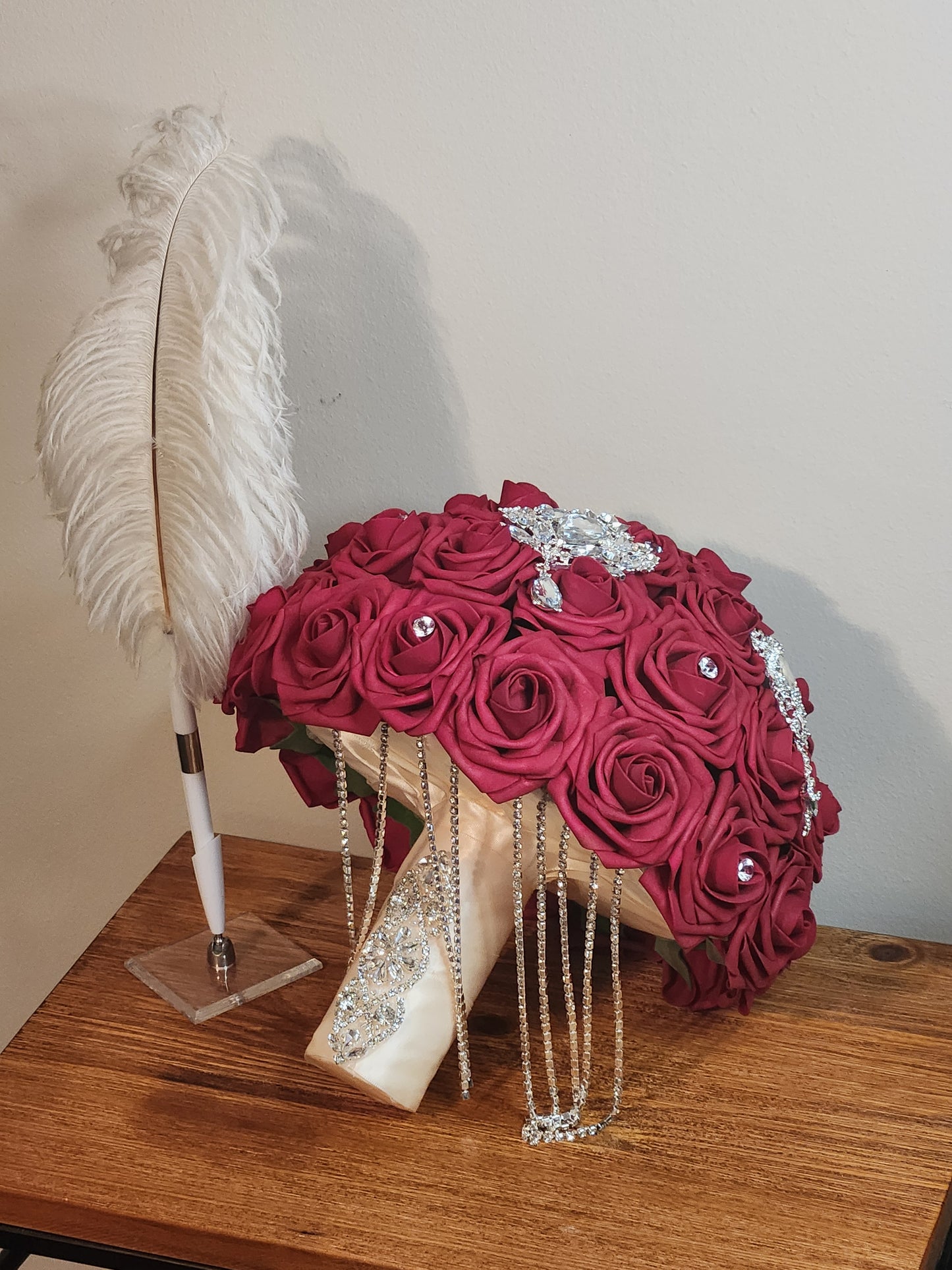 Red Rose Bling Bouquet