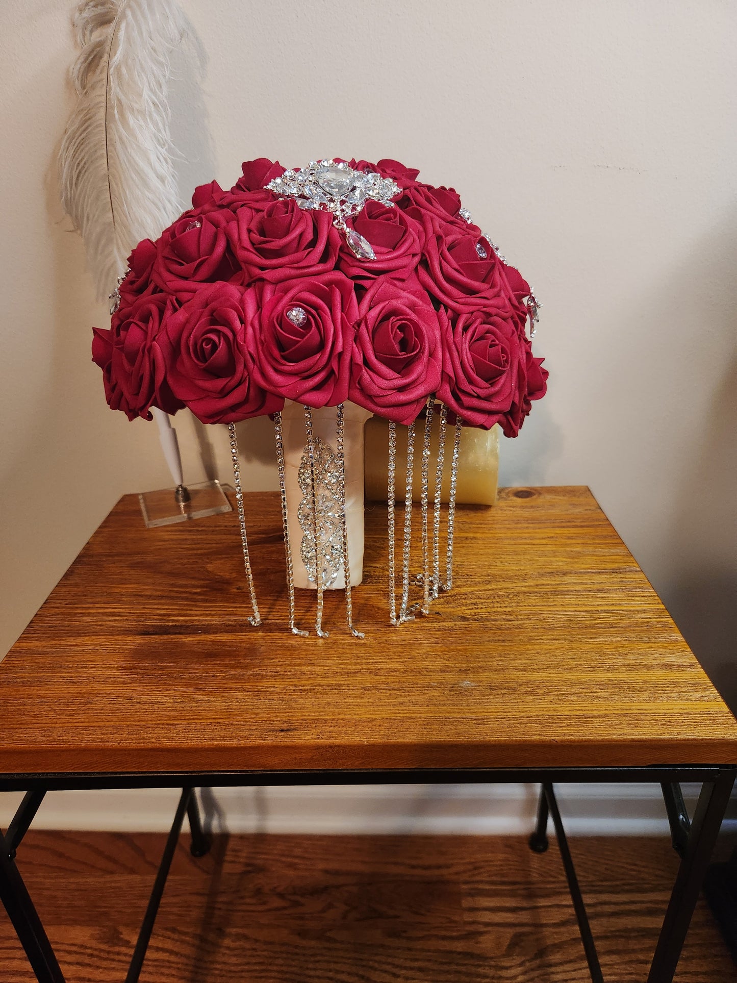 Red Rose Bling Bouquet