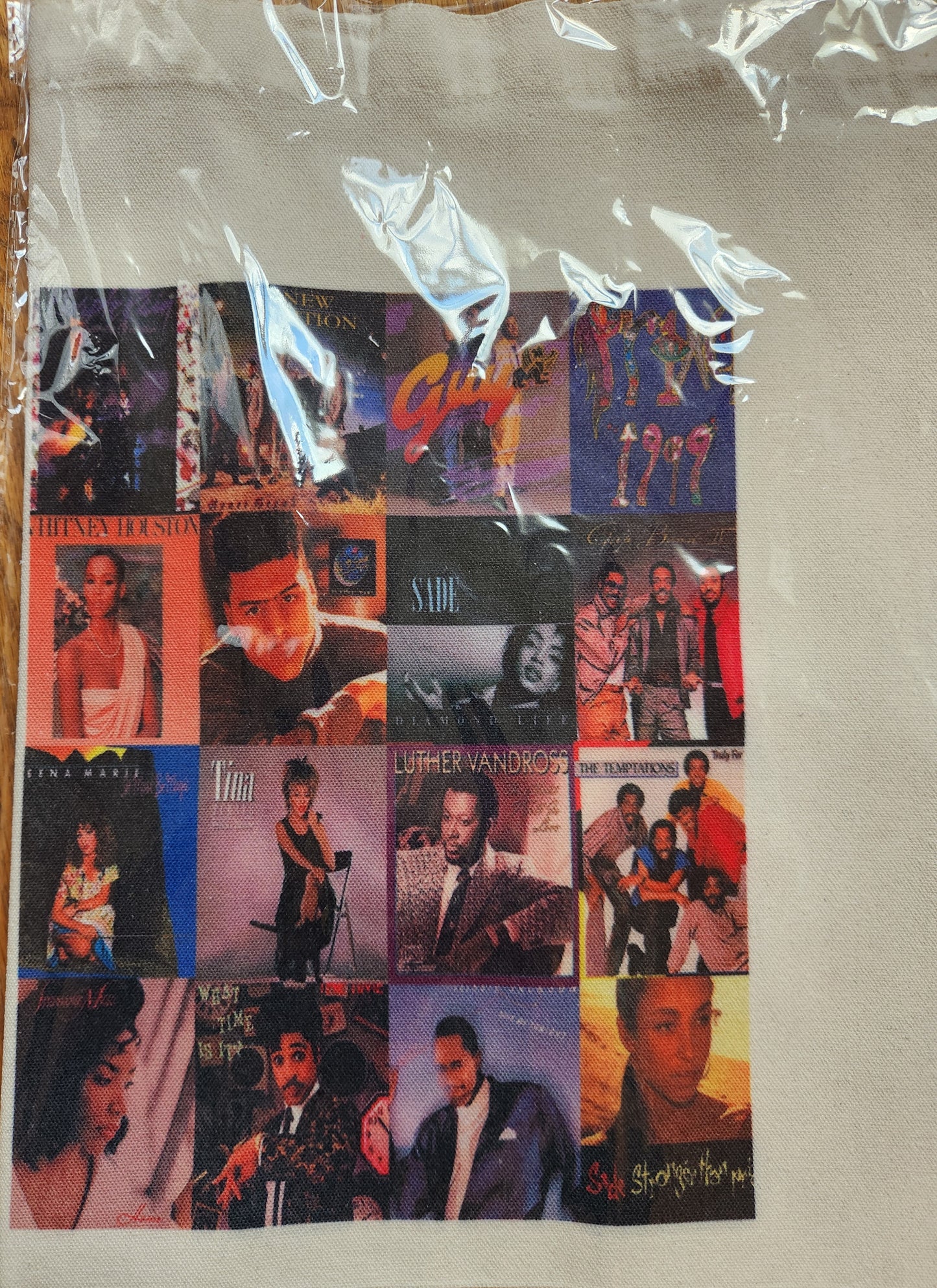 80s R&B albums Canvas Tote