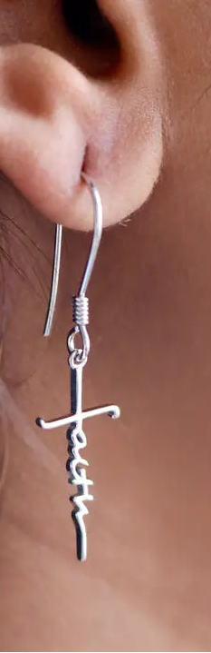 Faith Sterling Silver Necklace