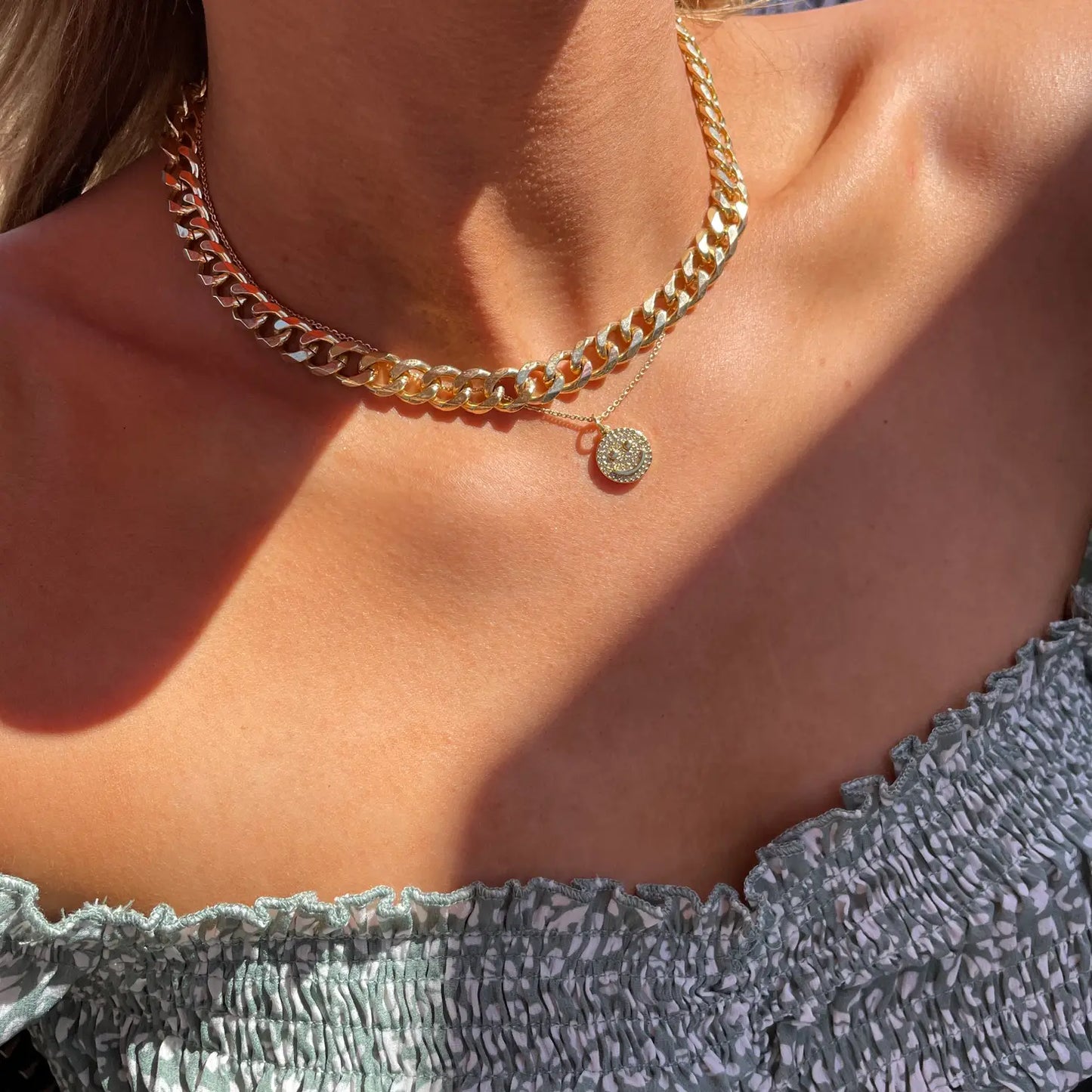 Chunky Chain Necklace Choker