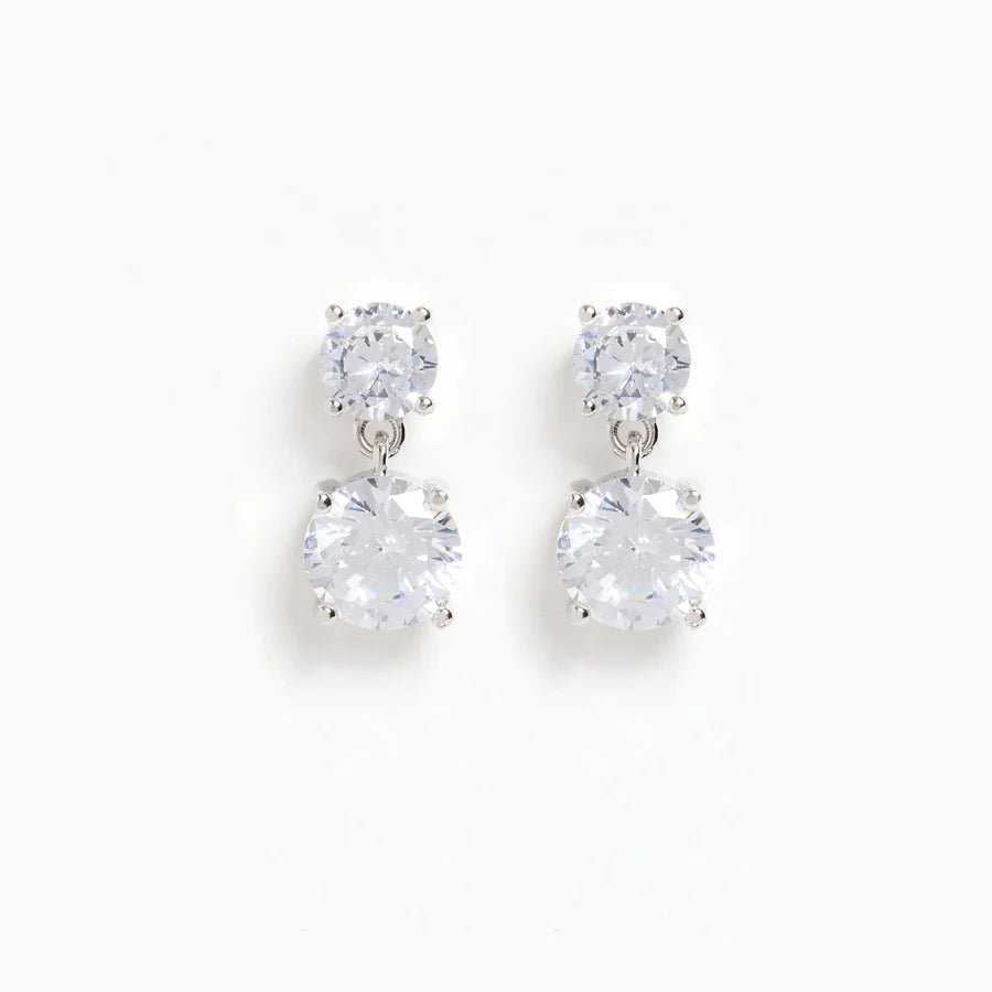 Cubic Zirconia Drop Earrings