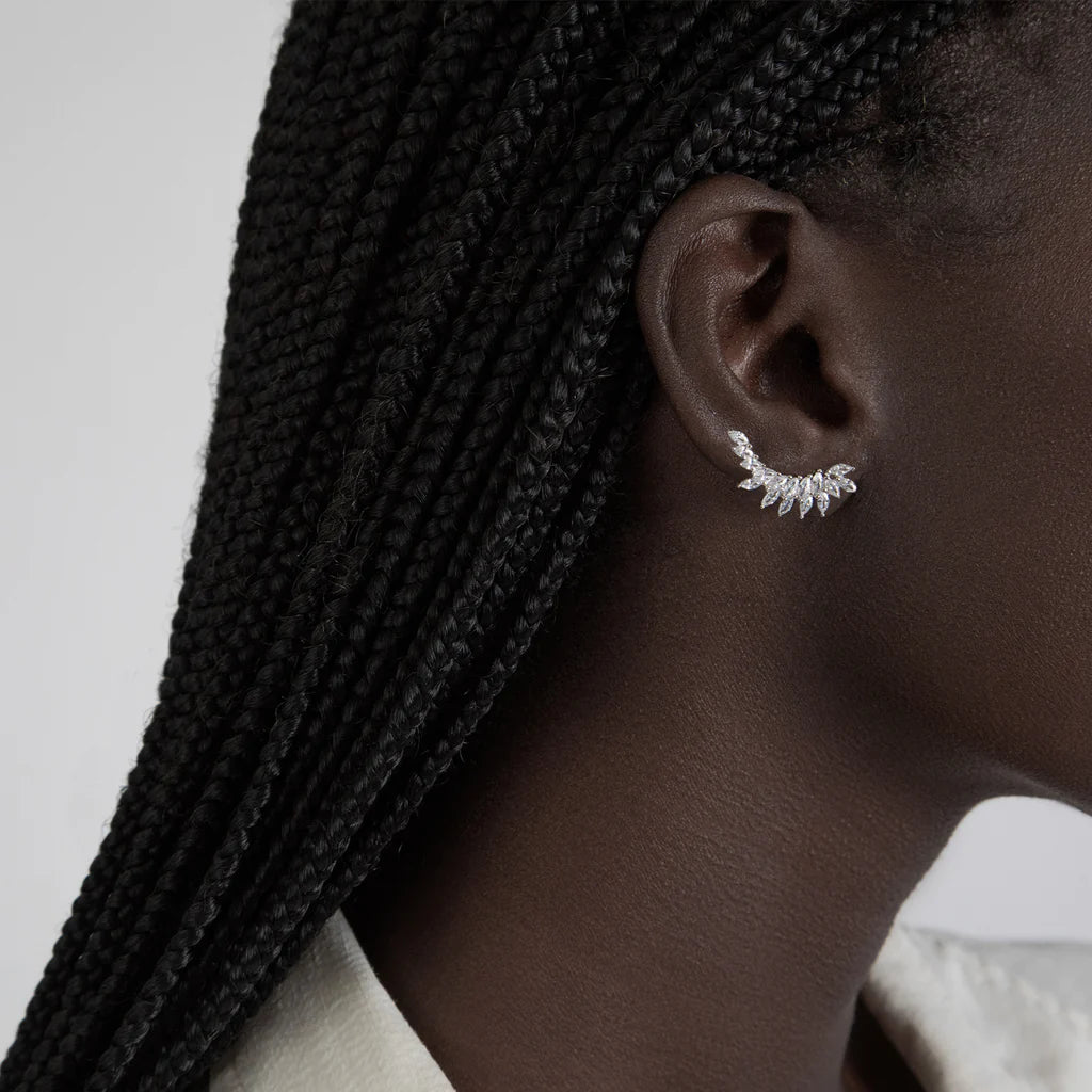 Sparkle Ear Climber Earrings
