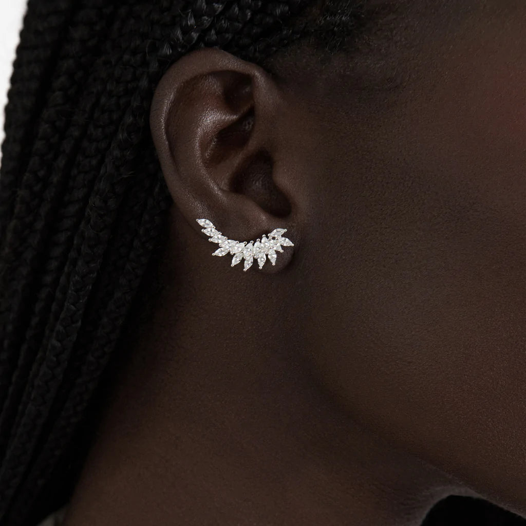 Sparkle Ear Climber Earrings