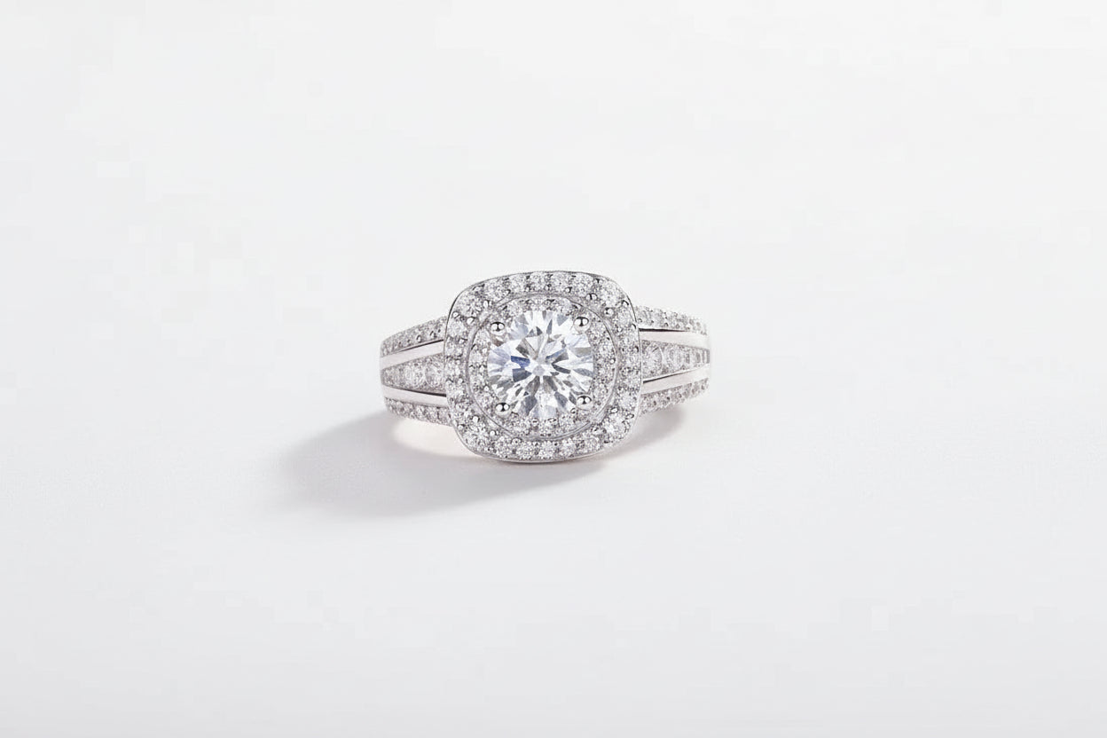 1 Ct Moissanite Ring
