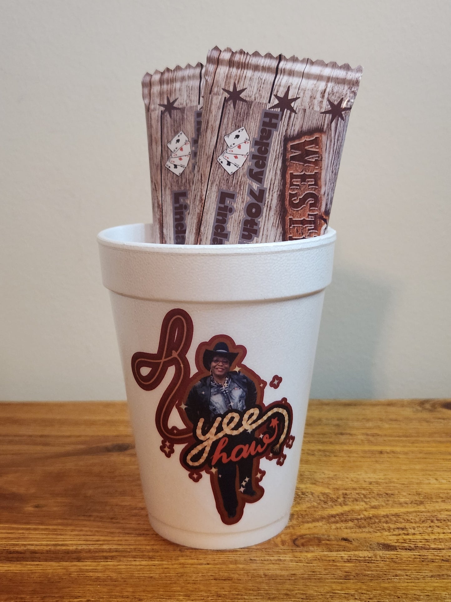 Foam Photo Party Cups