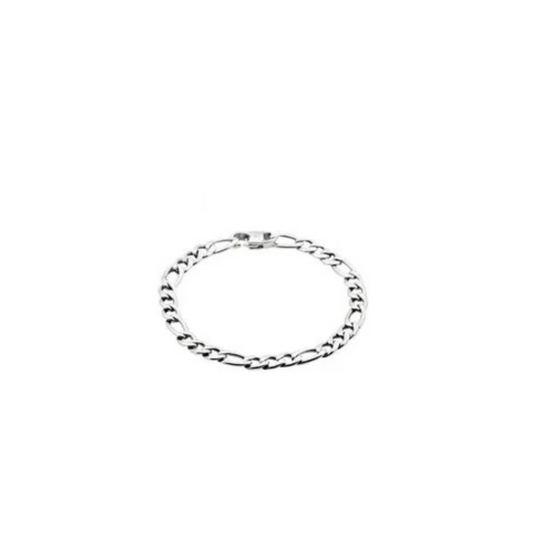 Men's Silver Figaro Bracelet