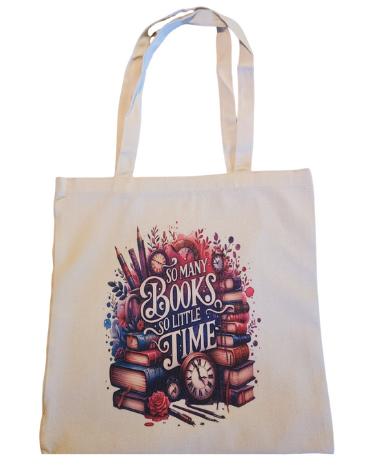 Book Lover Canvas Tote