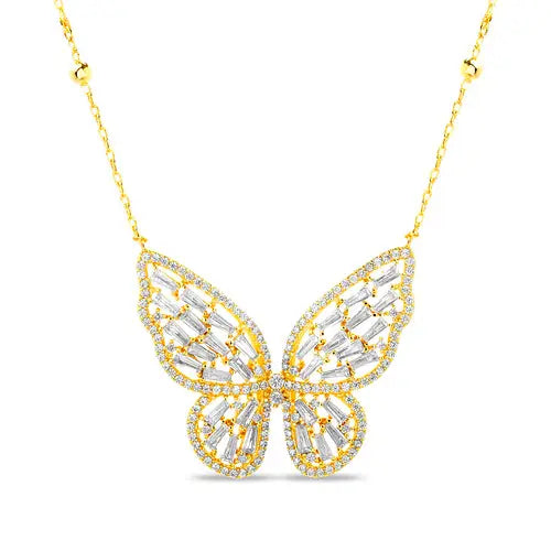 Sterling Silver ButterFly Necklace