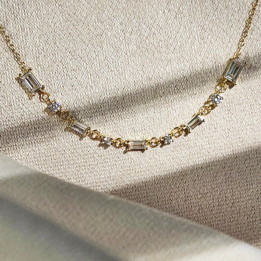 Dainty Crystal Necklace
