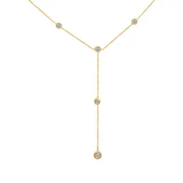 Dainty Y Necklace
