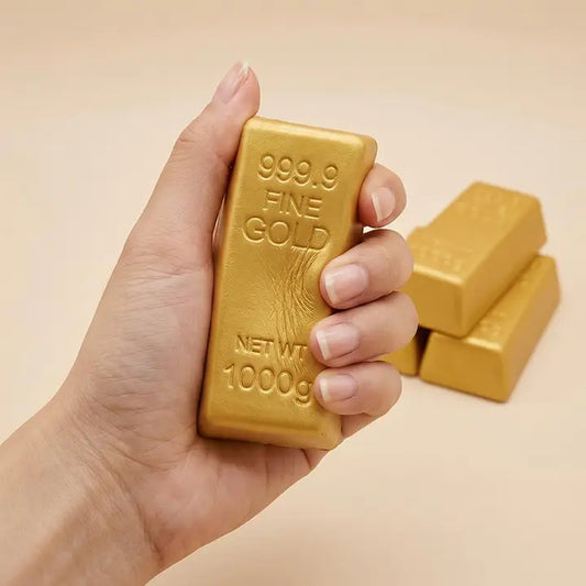 Stress Relief Gold Bar Squishy