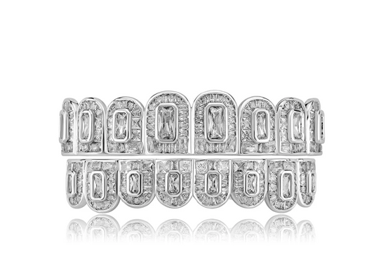 White Gold Grillz
