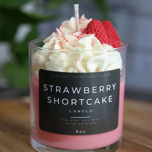 Strawberry Shortcake Candle