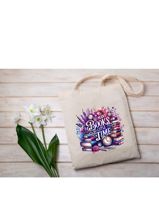 Book Lovers Canvas Tote