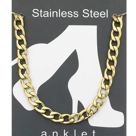 Gold Cuban Anklet